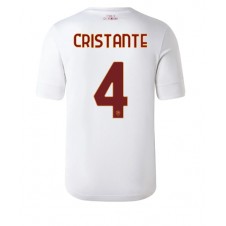AS Roma Bryan Cristante #4 Bortatröja 2022-23 Korta ärmar